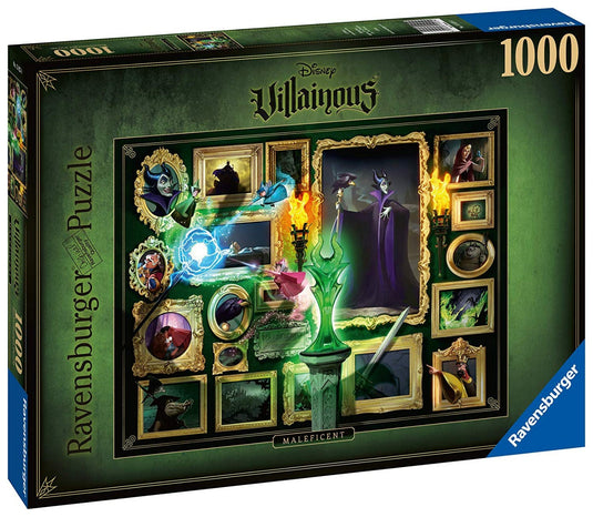 Disney Villainous: Maleficent 1000 Piece Jigsaw Puzzle by Ravensburger - 2