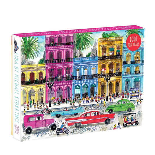 Cuba 1000 Piece Jigsaw Puzzle by Galison - 1