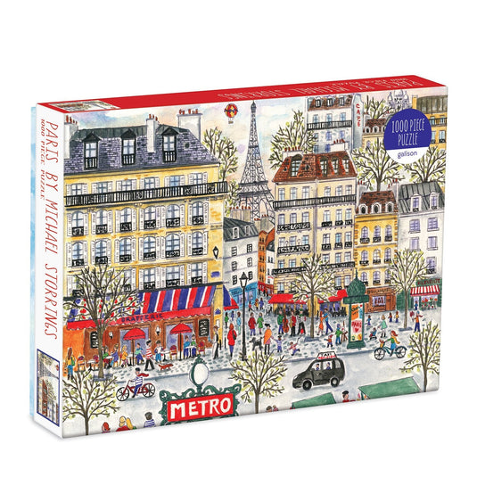 Paris 1000 Piece Jigsaw Puzzle by Galison - 1