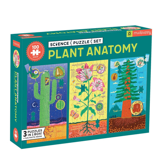 Plant Anatomy Science Puzzle Set by Galison - 1