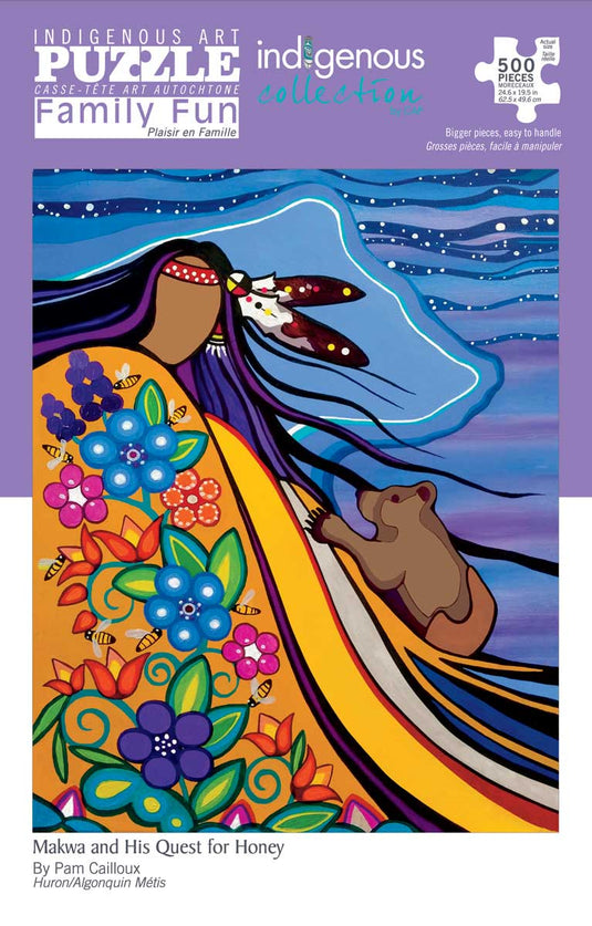 Makwa and His Quest for Honey (Huron/Algonquin Metis Tribe)