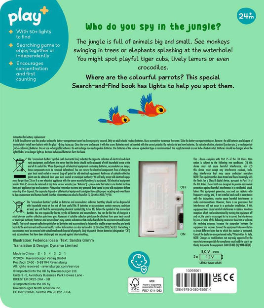 Book Search & Shine: In the Jungle by Ravensburger