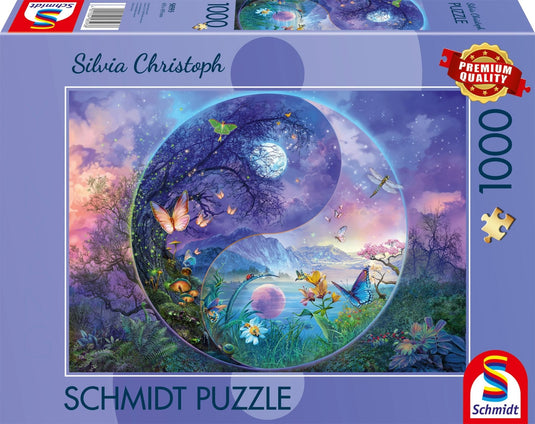 Yin & Yang: Fantastic Insect World 1000 Piece Jigsaw Puzzle by Schmidt Puzzle - 3