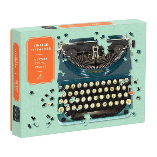 Vintage Typewriter 750 Piece Jigsaw Puzzle by Galison
