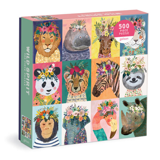 Wild Spirit 500 Piece Jigsaw Puzzle by Galison - 1