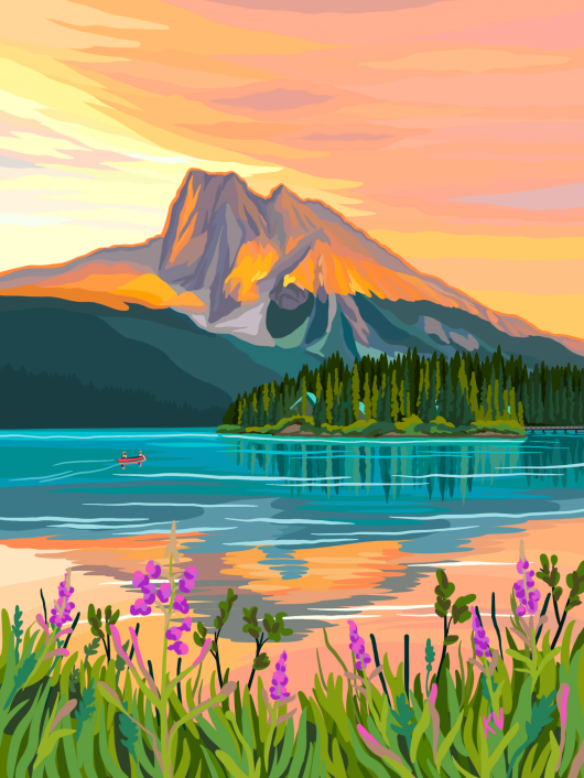 Yoho National Park 500 Piece Puzzle by Villager Puzzles