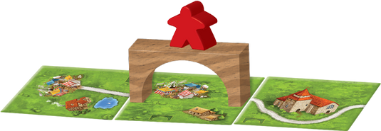 Carcassonne: Expansion #8 Bridges, Castles & Bazaars Board Game Expansion by Z-Man Games