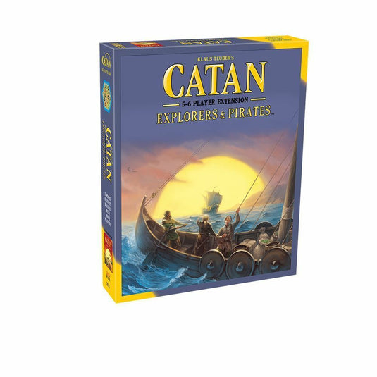 Catan Exp: Explorers & Pirates 5-6 Players Board Game Expansion by Catan Studio