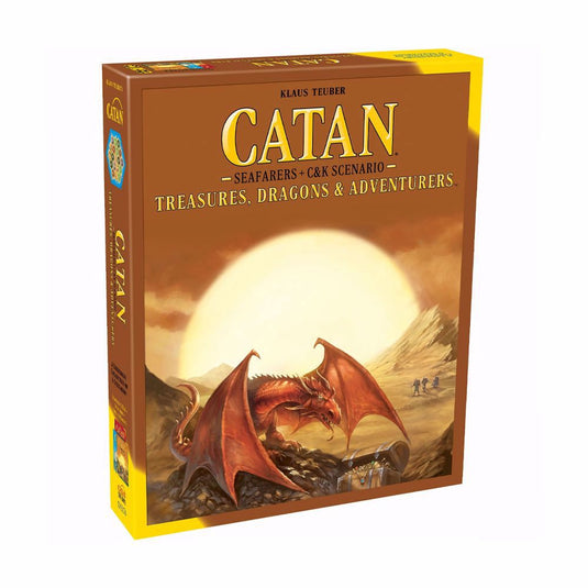 Catan Exp: Treasures, Dragons & Adventurers Board Game Expansion by Catan Studio