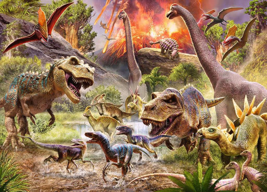 Dinosaur Dash 60 Piece Jigsaw Puzzle by Ravensburger - 2