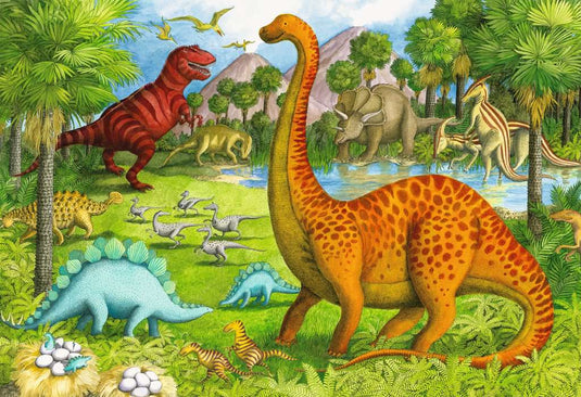 Dinosaur Pals Floor 24 Piece Jigsaw Puzzle by Ravensburger - 2