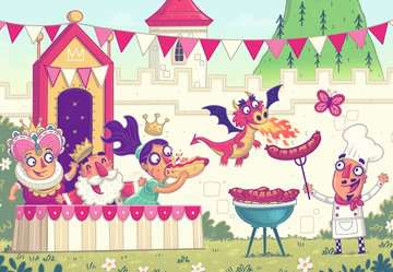 Puzzle & Play: Royal BBQ 2x24 Piece Puzzle by Ravensburger