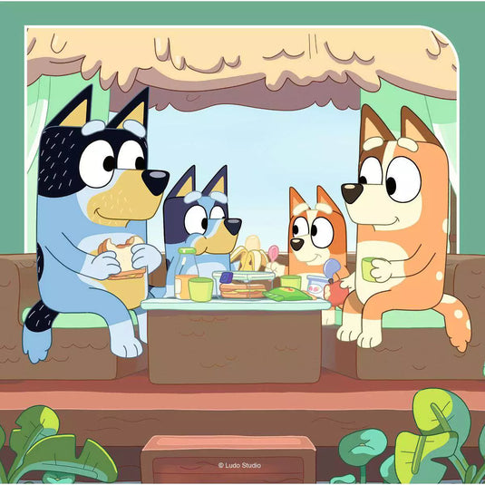 Bluey Adventure 3x49 Piece Jigsaw Puzzle by Ravensburger - 4