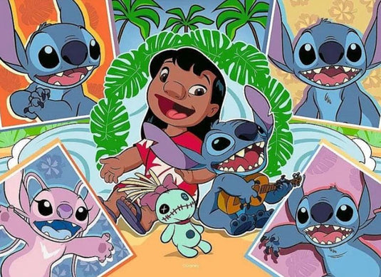 Stitch 4x100 Piece Jigsaw Puzzle by Ravensburger - 5