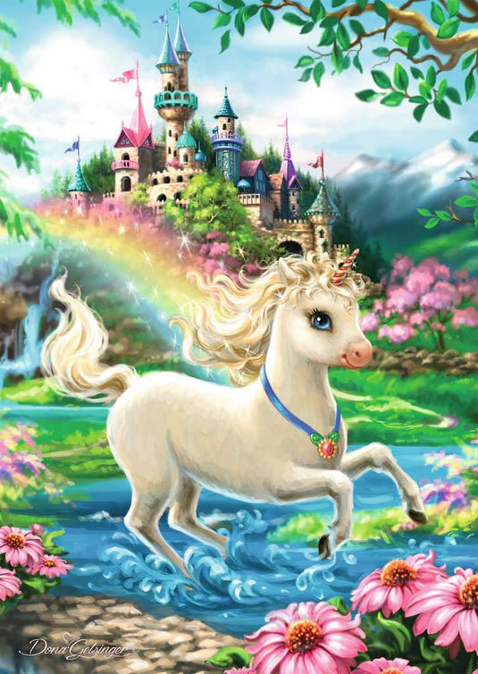 Unicorn Castle 35 Piece Jigsaw Puzzle by Ravensburger - 2
