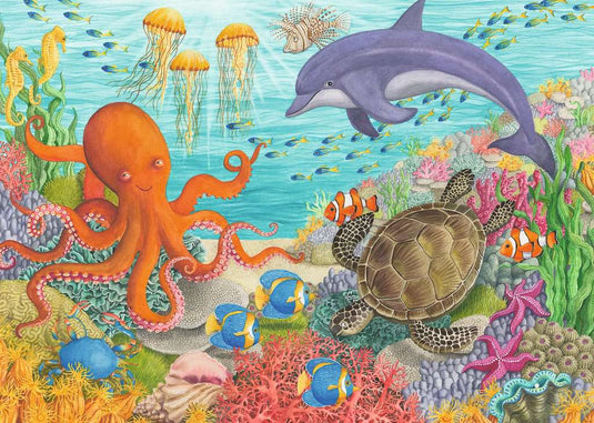 Ocean Friends 35 Piece Jigsaw Puzzle by Ravensburger - 2