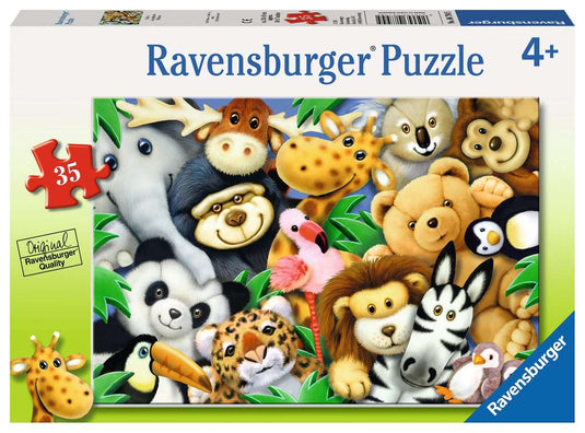 Softies 35 Piece Jigsaw Puzzle by Ravensburger - 1