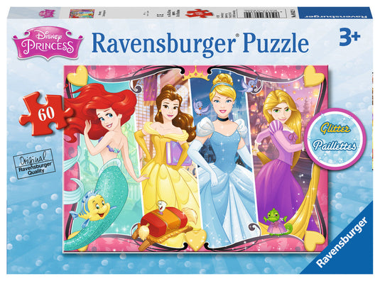 Heartsong 60 Piece Glitter Puzzle by Ravensburger - 1