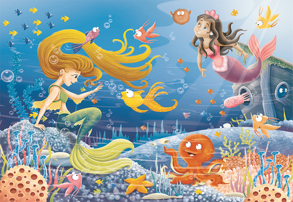 Mermaid Tales 60 Piece Jigsaw Puzzle by Ravensburger