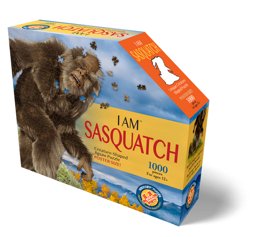 I Am Sasquatch 1000 Piece Puzzle by Madd Capp Box Front