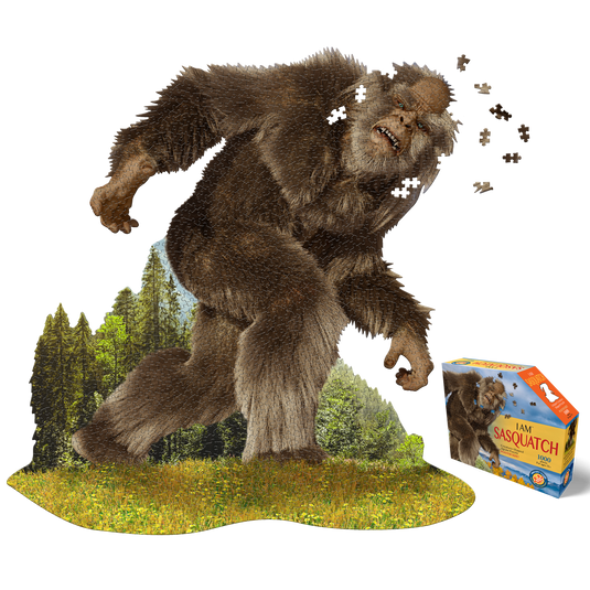 I Am Sasquatch 1000 Piece Puzzle by Madd Capp Main Puzzle