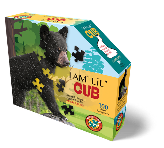 I Am Lil' Cub 100 Piece Puzzle by Madd Capp Box Front