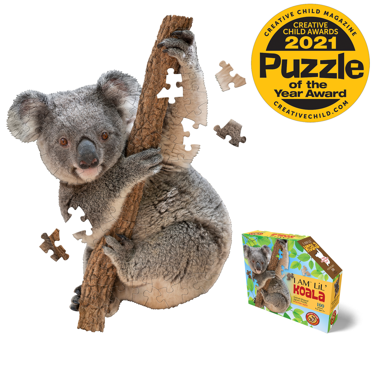 I Am Lil' Koala 100 Piece Puzzle by Madd Capp