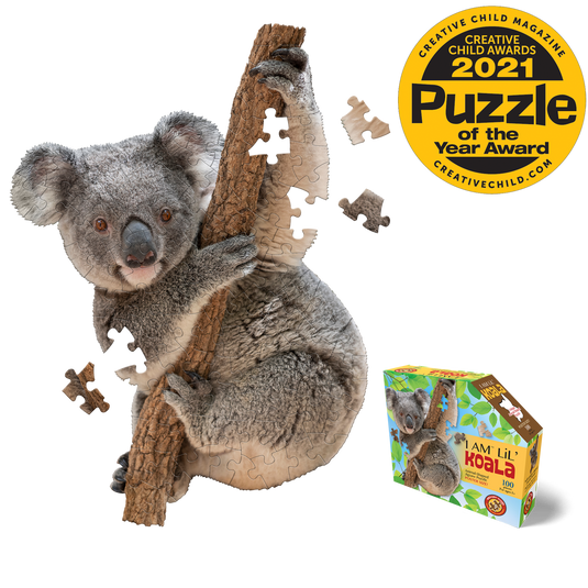 I Am Lil' Koala 100 Piece Puzzle by Madd Capp Main Puzzle