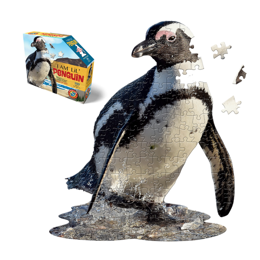 I Am Lil' Penguin 100 Piece Puzzle by Madd Capp Main Puzzle