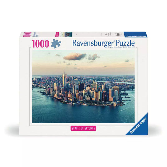 Beautiful Skylines New York 1000 Piece Jigsaw Puzzle by Ravensburger - 1