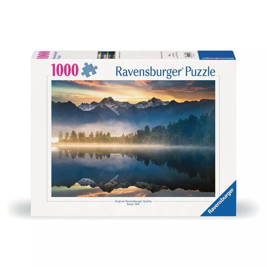Lake Matheson, New Zealand 1000 Piece Jigsaw Puzzle by Ravensburger
