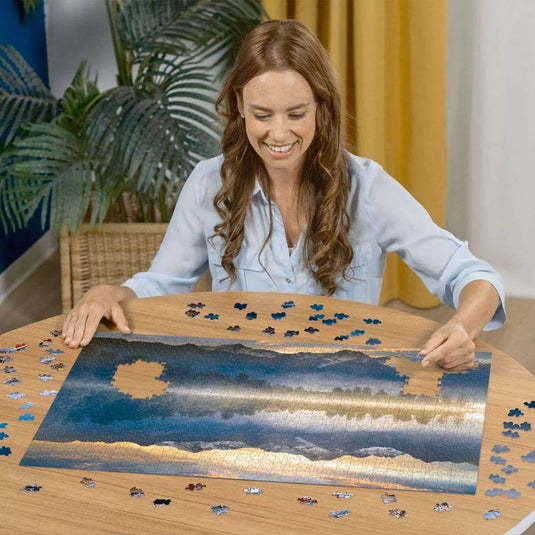 Lake Matheson, New Zealand 1000 Piece Jigsaw Puzzle by Ravensburger