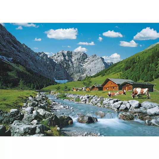 Austrian Mountains 1000 Piece Jigsaw Puzzle by Ravensburger