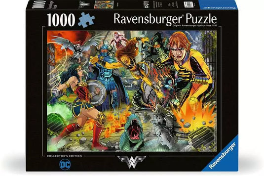 DC Collector's Edition: Wonder Woman 1000 Piece Jigsaw Puzzle by Ravensburger - 2
