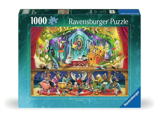 Snow White and the 7 Gnomes 1000 Piece Jigsaw Puzzle by Ravensburger - 2