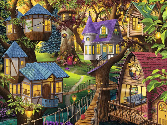 Twilight in the Treetops 1500 Piece Jigsaw Puzzle - 2