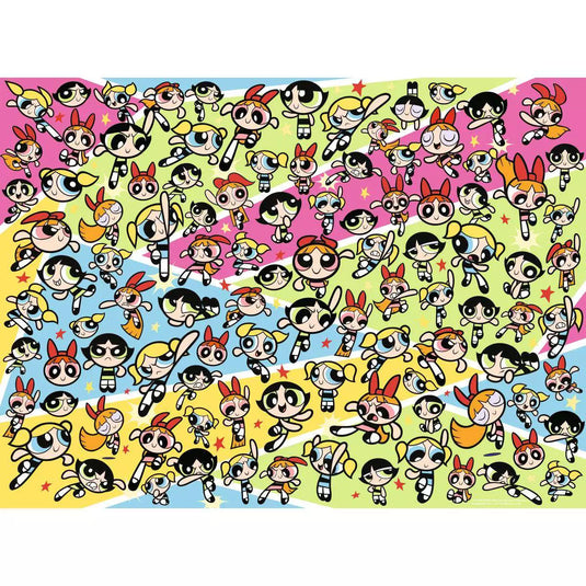 The Powerpuff Girls Challenge 500 Piece Jigsaw Puzzle by Ravensburger - 2