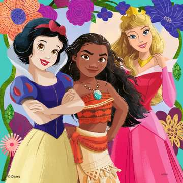 Disney Princess: Girl Power! 3x49 Piece Jigsaw Puzzle by Ravensburger