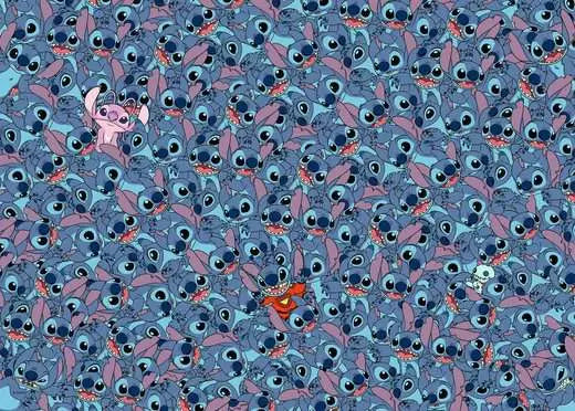Disney Stitch Challenge 1000 Piece Jigsaw Puzzle by Ravensburger