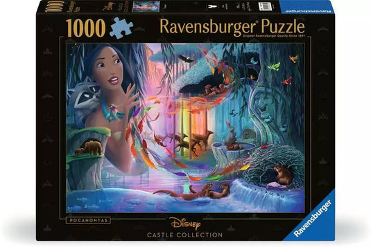 Disney Castle: Pocahontas 1000 Piece Jigsaw Puzzle by Ravensburger - 1