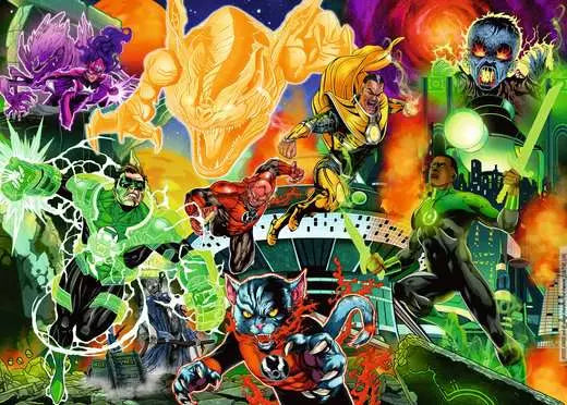 DC Green Lantern Collector's Ed. 1000 Piece Jigsaw Puzzle by Ravensburger - 2