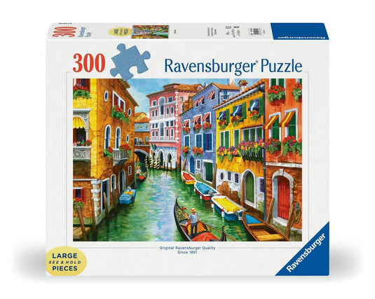 Gondola Ride 300 Piece Jigsaw Puzzle by Ravensburger - 1