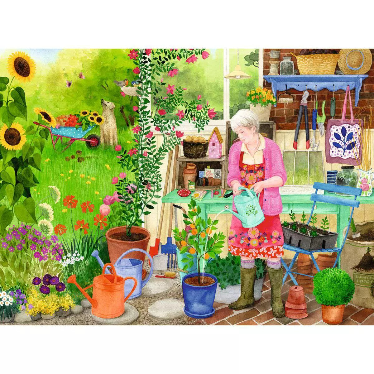 Gardening 100 Piece Jigsaw Puzzle by Ravensburger