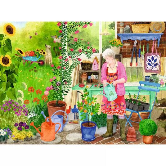 Gardening 100 Piece Jigsaw Puzzle by Ravensburger - 2