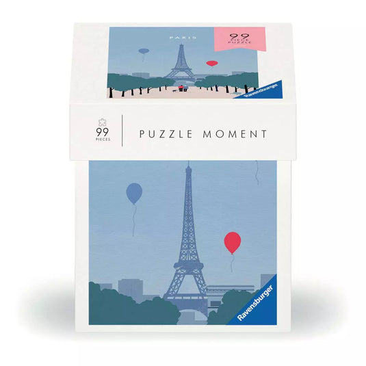 Puzzle Moment: Paris 99 Piece Jigsaw Puzzle by Ravensburger - 1
