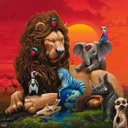 Dulk Hope 500 Piece Jigsaw Puzzle by Ravensburger - 2