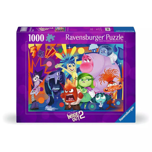 Disney inside Out 2 New Emotions at Headquarters 1000 Piece Jigsaw Puzzle by Ravensburger - 1