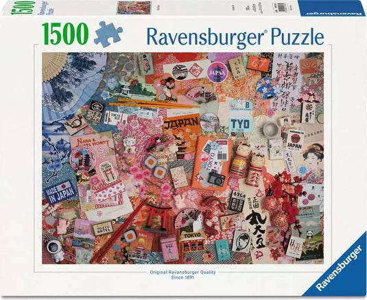 Trip to Tokyo 1500 Piece Jigsaw Puzzle by Ravensburger