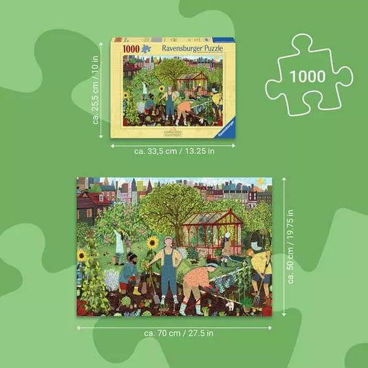 The Allotment 1000 Piece Jigsaw Puzzle by Ravensburger