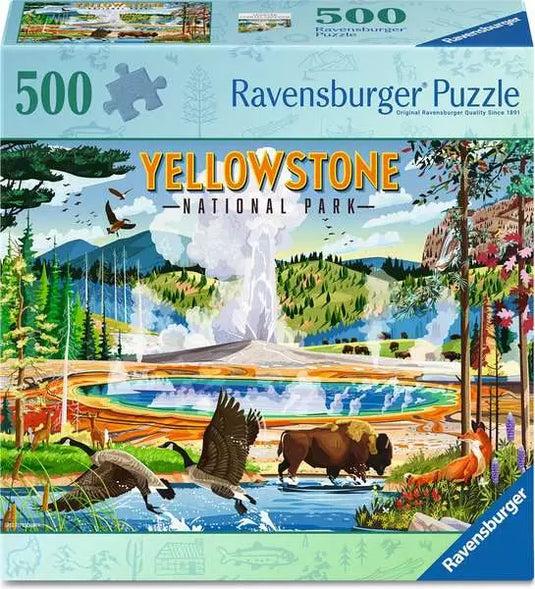 Yellowstone National Park 500 Piece Jigsaw Puzzle by Ravensburger